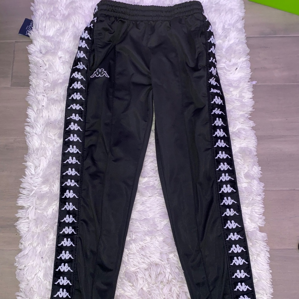 Kappa Sweats BlacknWhite
